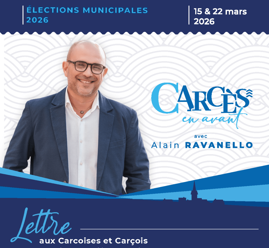 Poursuivons ensemble, avec Carcès en avant&nbsp;!